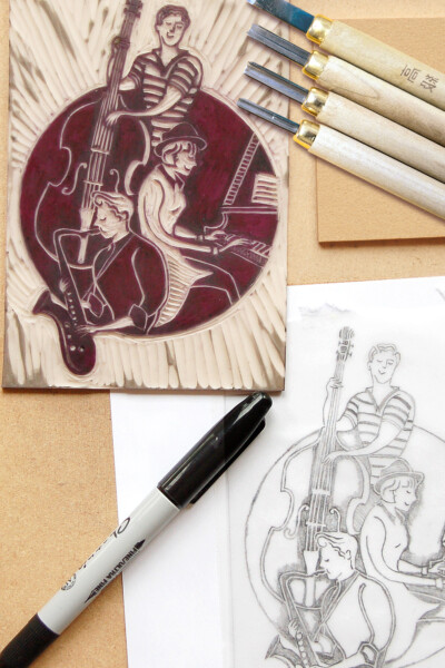 Your-own-design-linocut-workshop-v1